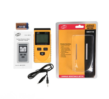 Тестер для измерения сопротивления поверхности (1kΩ ~1000ГΩ) BENETECH GM3110 Киев - изображение 2