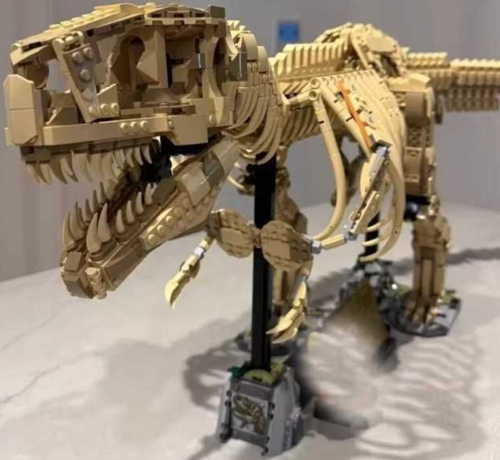 КОЛЬОРОВА КОРОБКА‼️ Тираннозавр Рекс T. Rex Конструктор в виде Лего. Харьков - изображение 2