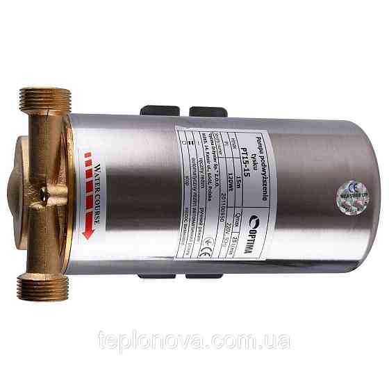 Насос повышения давления Optima PT15-15 нерж.корпус Черновцы