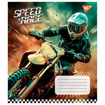 Тетрадь Yes Speed race А5 36 листов клетка (767337) Винница