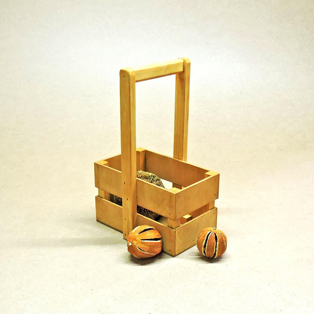 Подарунковий кошик "Шеллі 12х20" каррі Миколаїв - фото 7