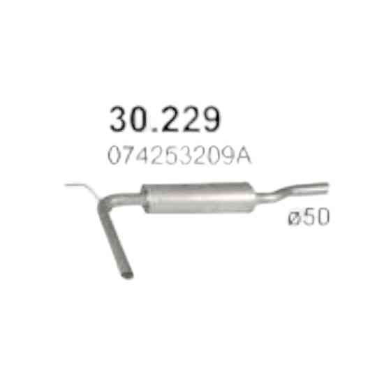 Резонатор T4 1.9D (1990-1992) Фольцваген Мукачево