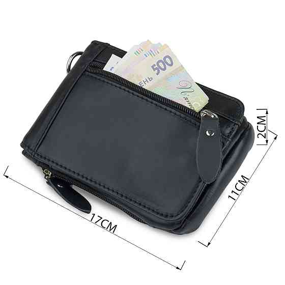 Поясний клатч Vintage 14691 Чорний Київ