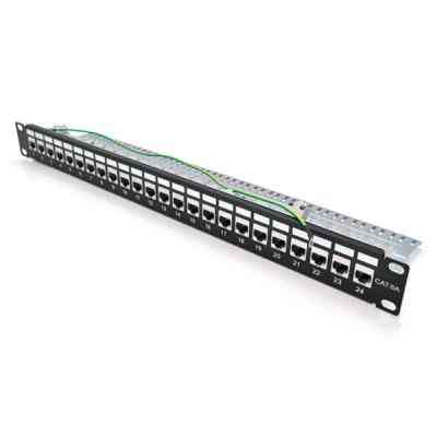Патч-панель 19" 24хRJ-45 FTP 1U cat.6A, w Organizer Pipo (PP247191UFTP) Винница
