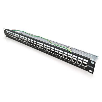 Патч-панель 19" 24хRJ-45 FTP 1U cat.6A, w Organizer Pipo (PP247191UFTP) Винница - изображение 1