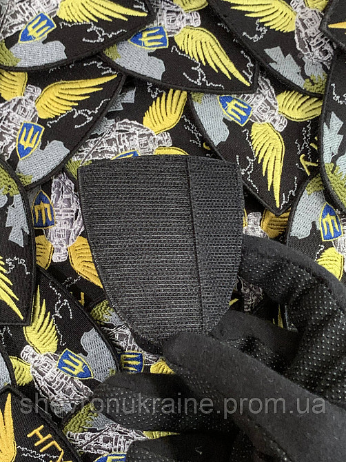 Шеврон Янгол НГУ (Форма щит. На липучці) Розмір 8x7см Київ - фото 7