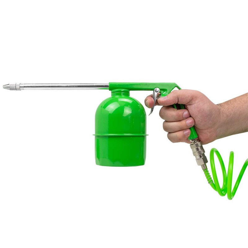 Фарборозпилювач H-827-2V з верхнім пластиковим бачком 600мл у комплекті з аксесуарами, набір 5пр. RockForce Одесса - изображение 5