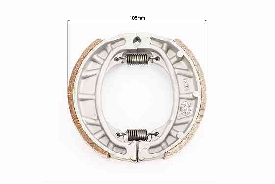 Гальмівні колодки задні к-кт, 105мм (пружини прямі) Киев