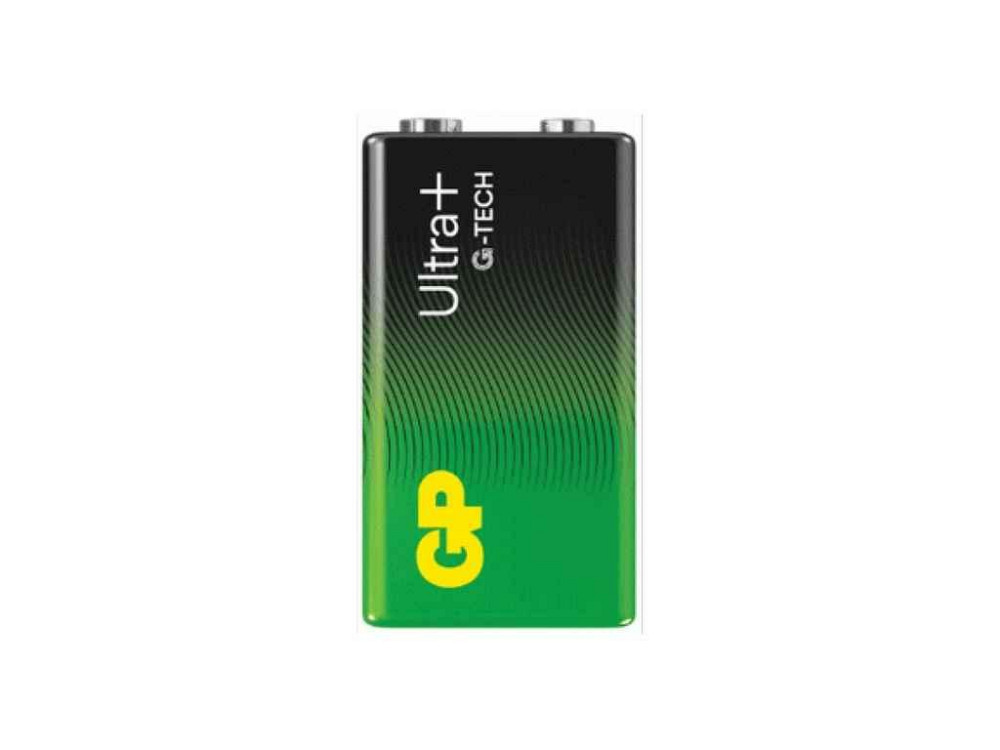 Батарейка 6LF22 1шт Ultra Plus Alkaline 9V 1604AUP21-S1 ТМ GP Solmir Киев - изображение 1