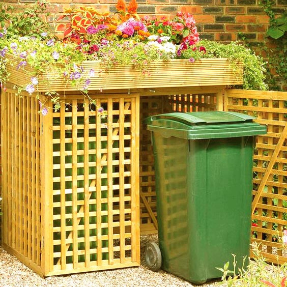 Бокс для сміттєвого бака "Кантинг" каррі Миколаїв - фото 1