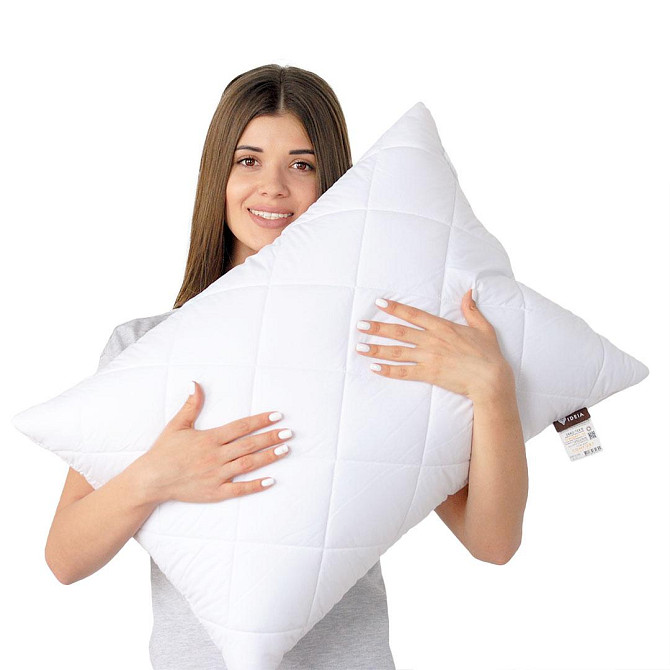 Подушка IDEIA Standart+ 50х70 см полумягкая с чехлом на молнии (56860559) Черновцы - изображение 2
