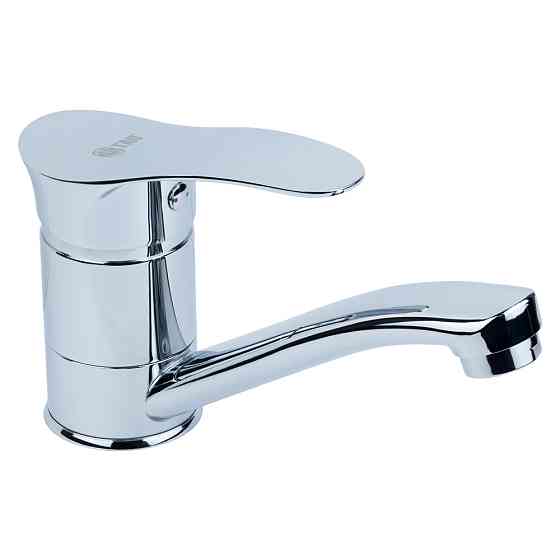 TAU Смеситель s07 Ø40 для кухни гусак прямой 150мм на шпильке TAU SE-2B145C (9807120) Киев