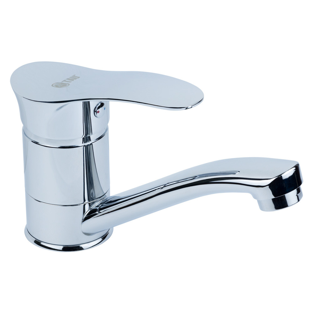 TAU Смеситель s07 Ø40 для кухни гусак прямой 150мм на шпильке TAU SE-2B145C (9807120) Киев - изображение 1