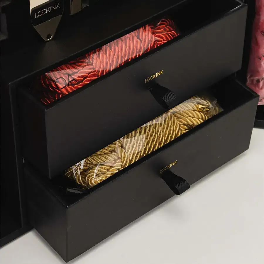 БДСМ-набір LOCKINK All-in-1 BDSM Play Kit - Black Color Львів - фото 8