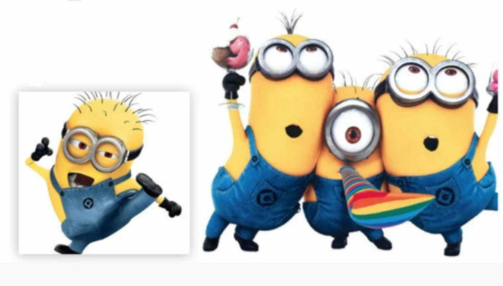 Наклейка декоративна дитяча Міньйони Київ - фото 3