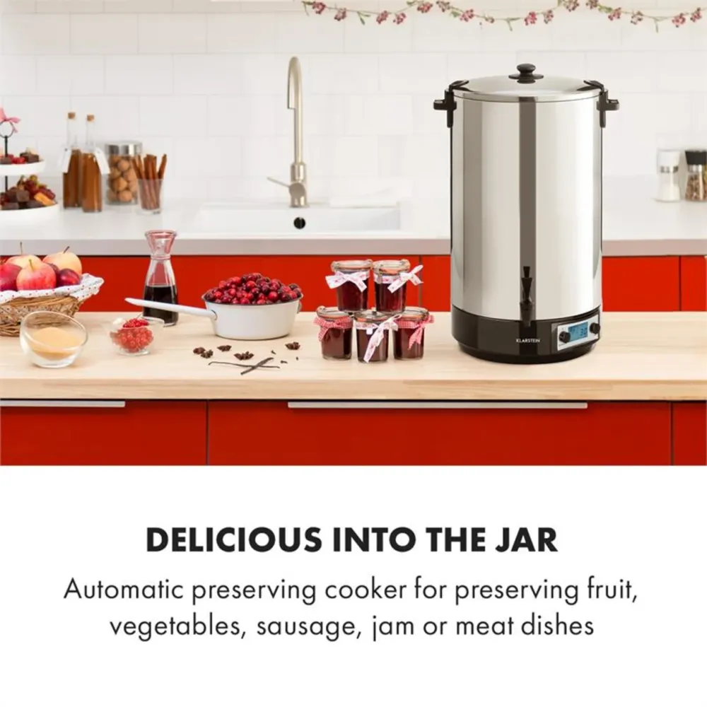 Машина для консервации глинтвейна термопот Klarstein KonfiStar Digital 60 Германия Днепр - изображение 7