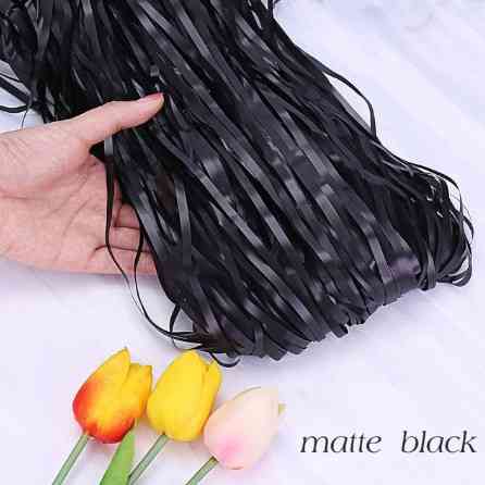 Дощик для фотозони новорічний матовий 2 м на 1 м чорний Київ