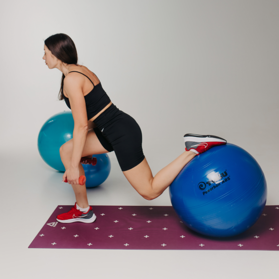 М’яч гімнастичний TOGU Powerball ABS - 65 см (синій) Дніпро