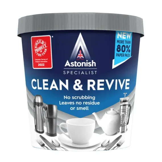 Очисник для посуду від застарілих плям Clean & Revive Astonish 350 г Astonish Specialist Clean & Rev Львів - фото 1