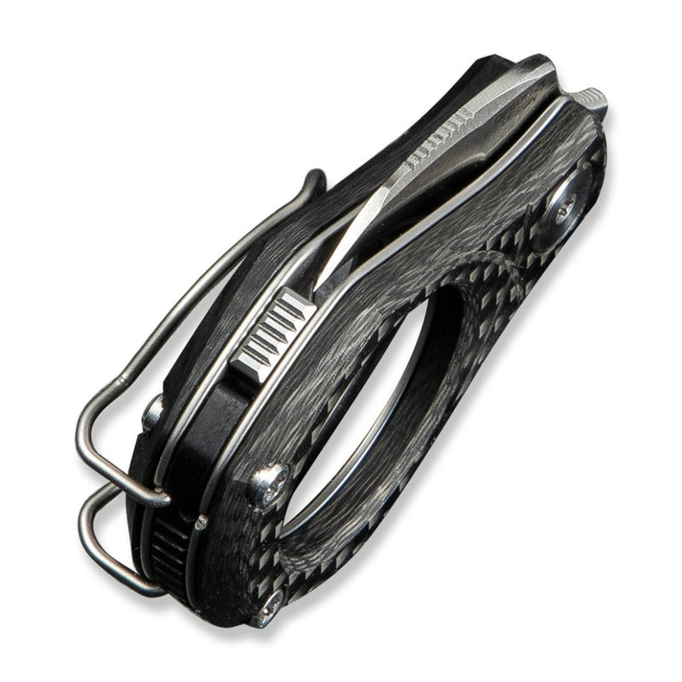 Ніж складаний кишеньковий Civivi Pyrus, (1.6 см) 14C28N / Carbon Fiber темно-сірий Київ - фото 7