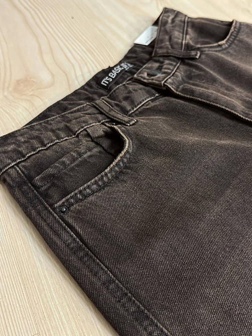 Джинсы женские Its Basic 3066-2 MOM RELAX MOOD коричневые, коричневый, 34, 34, 64 см, 97 см Киев - изображение 13