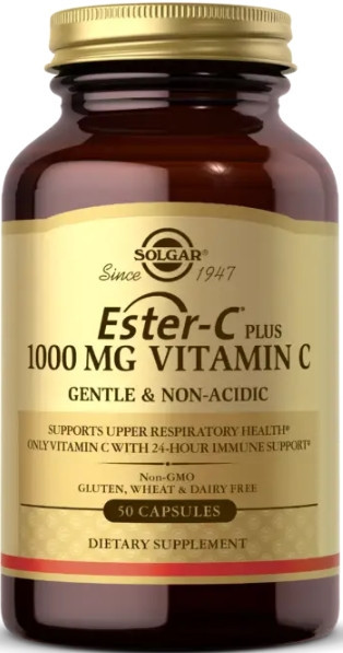 Вітамін С естер плюс Solgar Ester-C Plus Vitamin C 1000 мг 50 капс Київ - фото 1