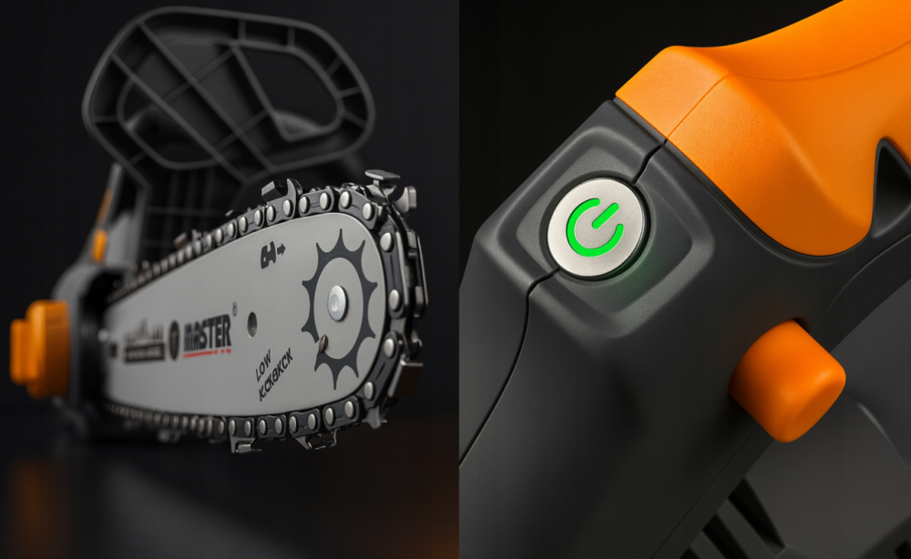 Электрическая цепная пила 1800Вт MAJSTER PRO (Польша) Киев - изображение 8