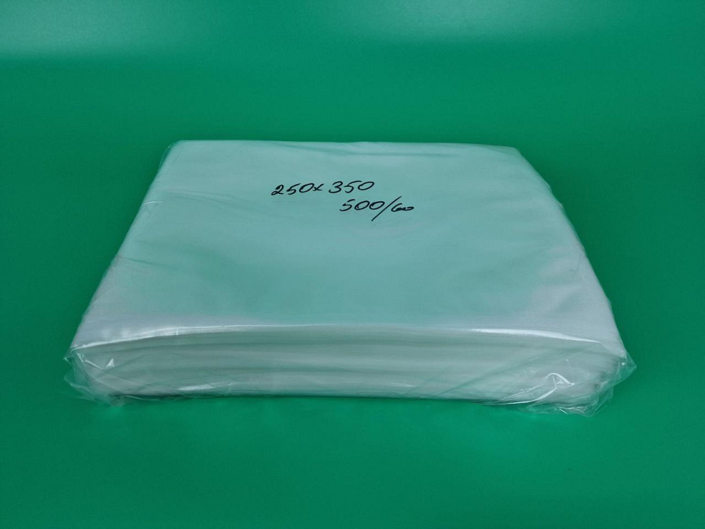 Вакуумный пакет гладкий ,для промышленного использования 25х35см 60мкм (500 шт) Харьков - изображение 1