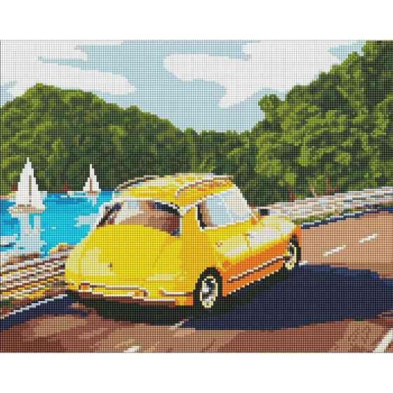 УЦІНКА! Алмазна мозаїка "Яскрава подорож" AMO7735-UC з АВ стразами 40х50 см Вінниця