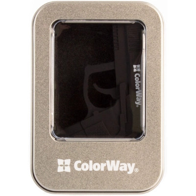 USB флеш накопитель ColorWay Pistol 64 GB 3.0 Black (CW-USBPL64) Винница - изображение 5