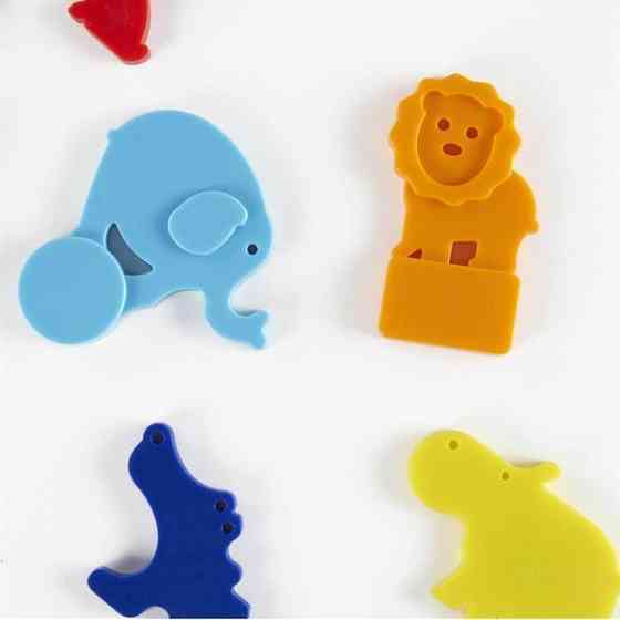 Набір магнітів Guidecraft Manipulatives Поїзд зі звірятами (G5092) Харьков