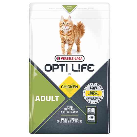 Opti Life Adult ОПТІ ЛАЙФ ДОРОСЛИЙ беззерновий сухий суперпреміум корм для котів Київ