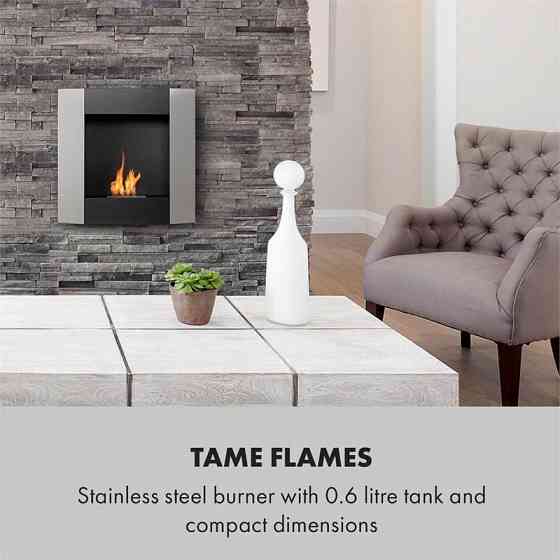 Phantasma Futur етаноловий камін бездимний пальник із неіржавкої сталі 2h неіржавка сталь сріблястий Рівне