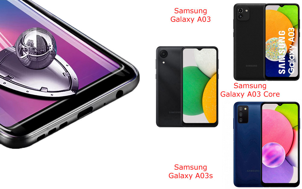 Защитное стекло DefenzoGlass для Samsung Galaxy A03, Galaxy A03 Core, Galaxy A03s – двойная прочность Киев - изображение 2
