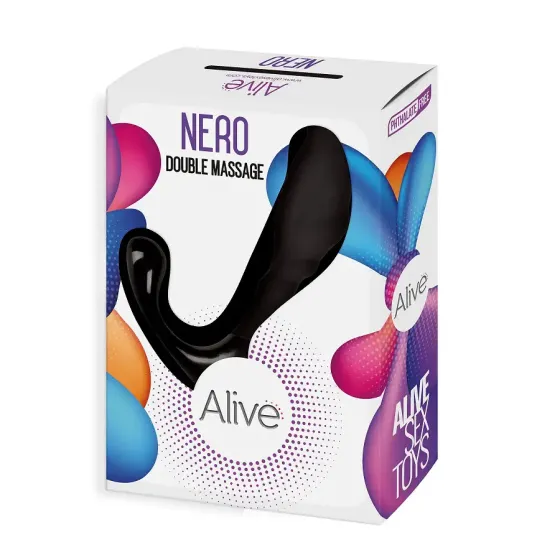 Найдешевший масажер простати Alive Nero для новачків, силікон і пластик, відмінно для старту Львів