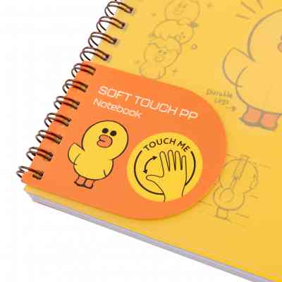 Зошит Yes А5 Line Friends. Sally пластикова обкладинка 80 аркушів, лінія (765736) Вінниця