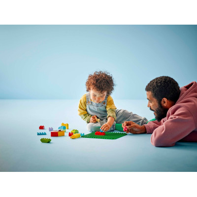 Конструктор LEGO DUPLO Classic Зелена будівельна пластина (10460) Вінниця - фото 4