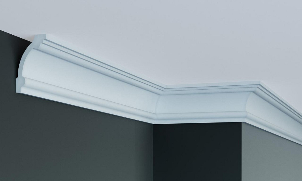 Карниз полиуретановый гладкий Gaudi Decor P 2057 Днепр - изображение 1