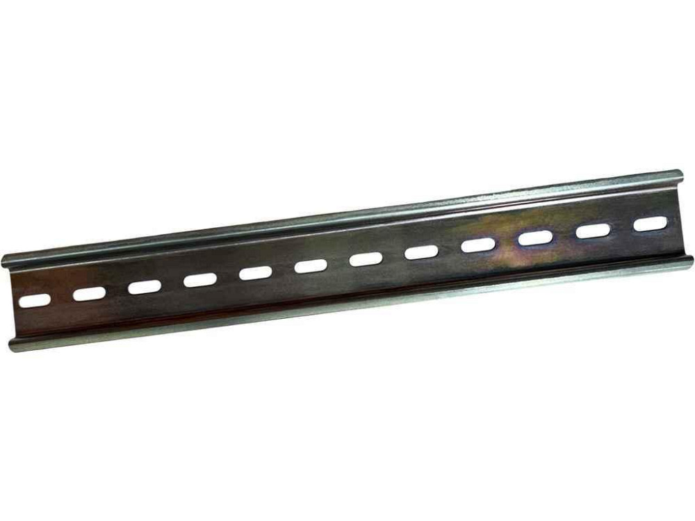 DIN-рейка FD 35x7.5 (0,8mm) з перфорацією 6x15 (1000mm) ТМ PF Київ - фото 1