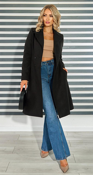 Приталене пальто (42) Київ - фото 4