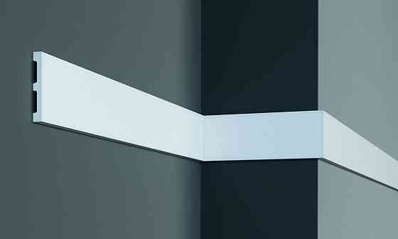 Плинтус полиуретановый гладкий Gaudi Decor CR 932 Днепр