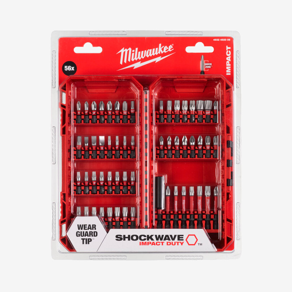 Набор бит SHOCKWAVE PACKOUT MILWAUKEE, (56шт) Одесса - изображение 2