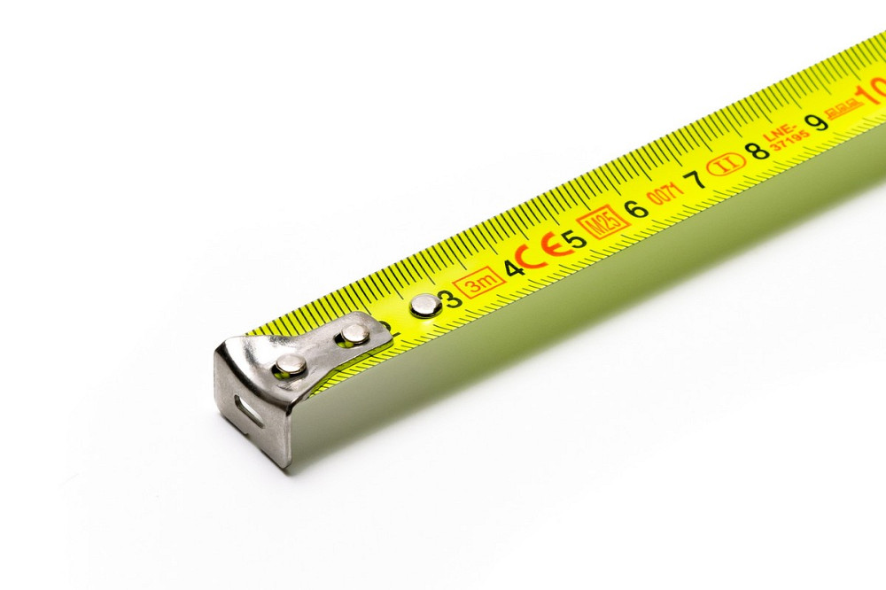 WERTVOLL Рулетка WERTVOLL 3 м×16 мм фіксатор полотна кнопка STOP покриття TPR нейлонове покритт Київ - фото 6