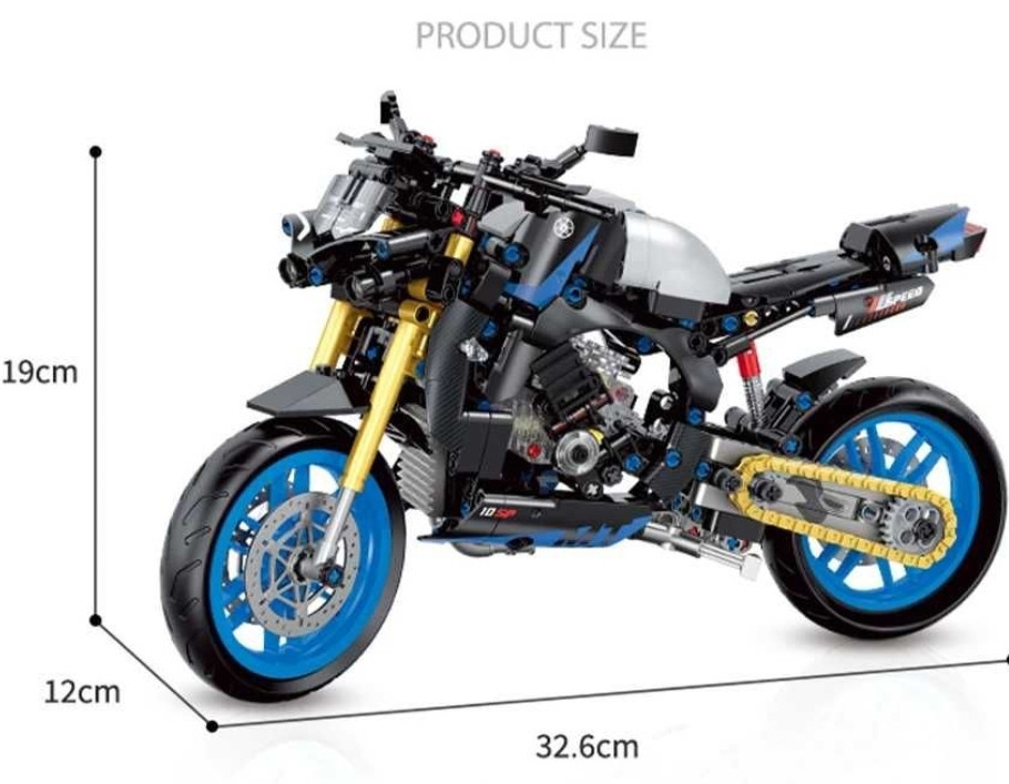 Мотоцикл Yamaha MT-10 SP LEGO 638 pcs в подарочн. Киев - изображение 6