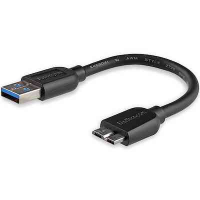Кабель USB 3.0 - Micro USB Тип B 20см Луцк