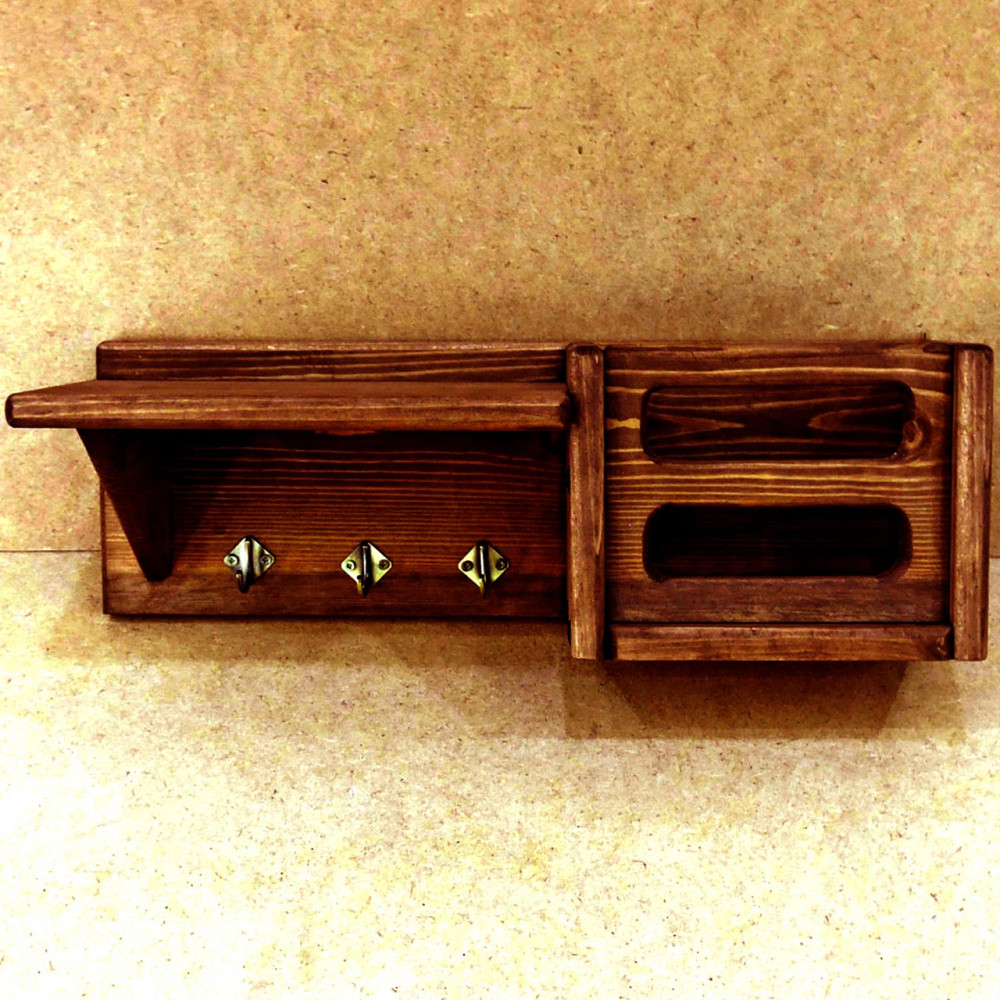 Ключниця дерев'яна "Кронборг" латте Миколаїв - фото 2