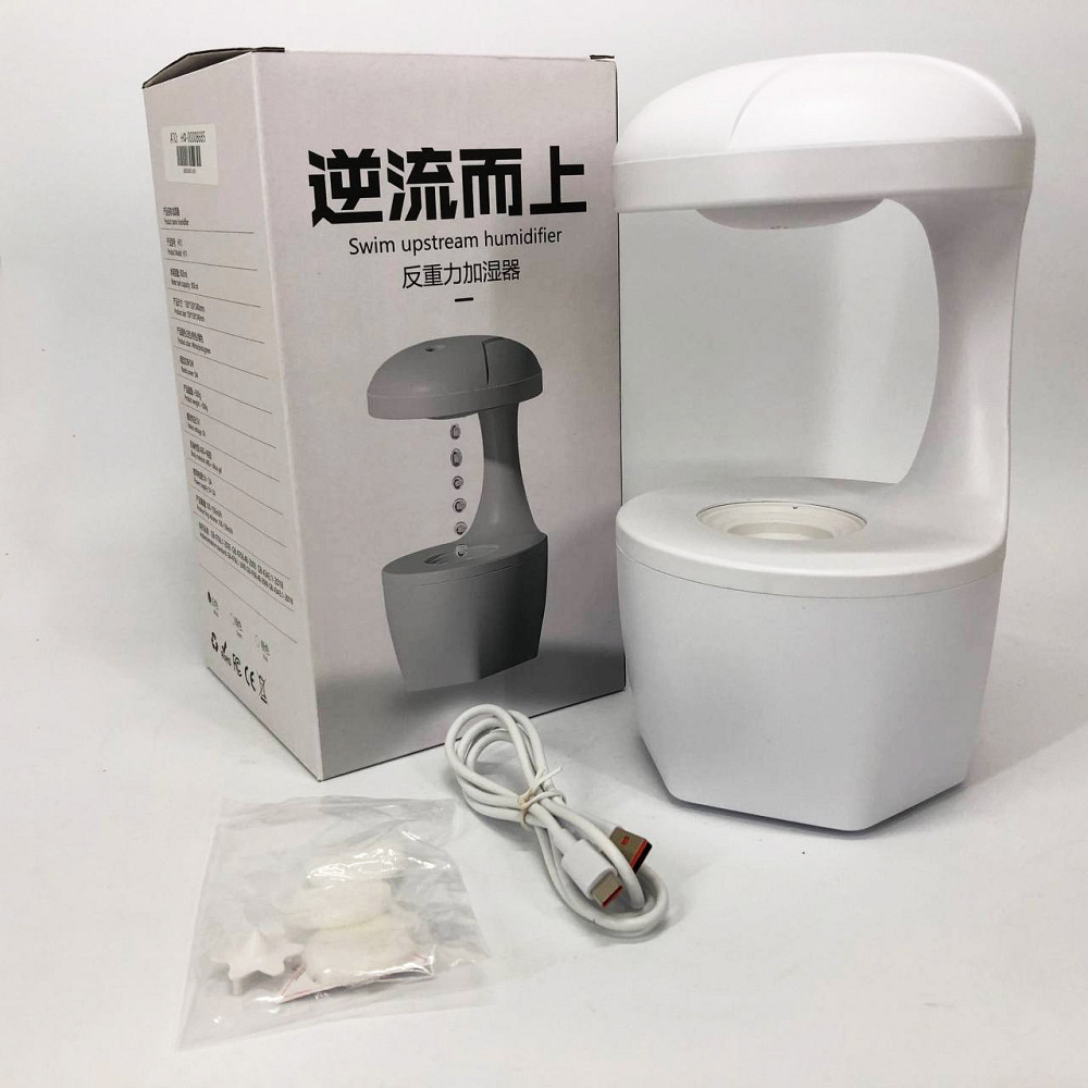 Антигравітаційний крапельний зволожувач повітря із зворотним потоком UKC Anti Gravity Humidifier 800 мл VR-733 5 Вт Київ - фото 6