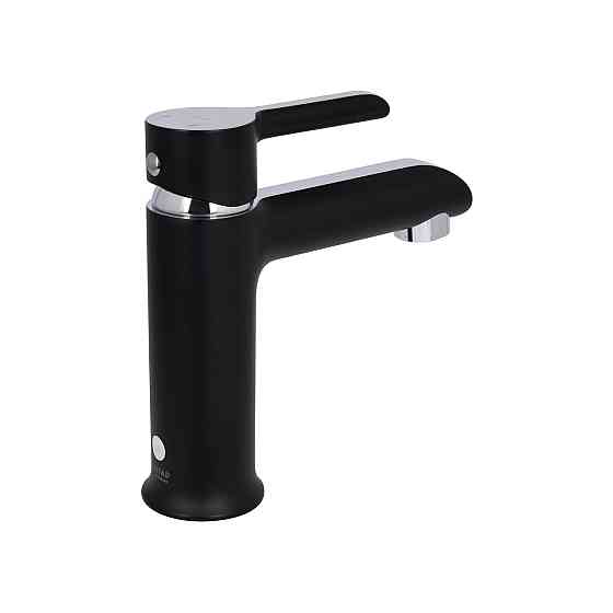 Смеситель для раковины Qtap Grand QTGRABCR001F Chrome/Black Киев