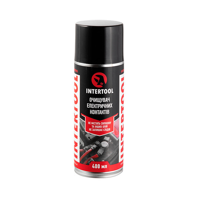 Очищувач електроконтактів, аерозоль, 400 мл INTERTOOL FS-0074 Киев - изображение 6
