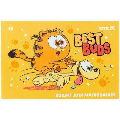 Альбом для рисования Kite Garfield, 12 листов (GF25-241) Винница - изображение 5